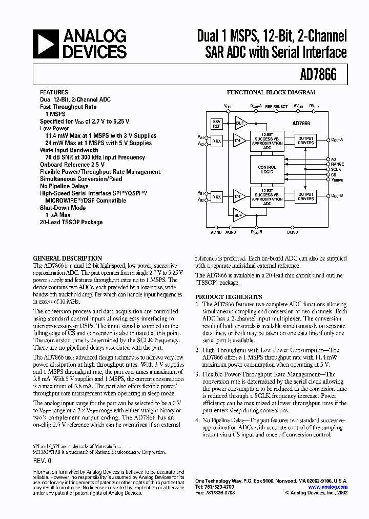 AD7866_218359.PDF Datasheet