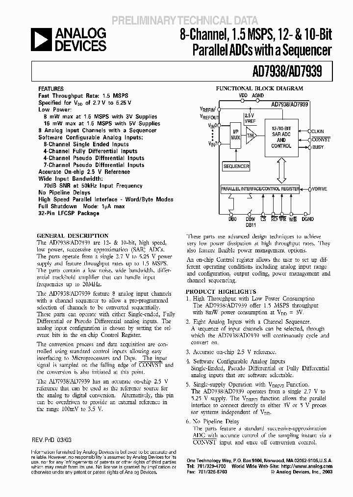 AD7938_391207.PDF Datasheet