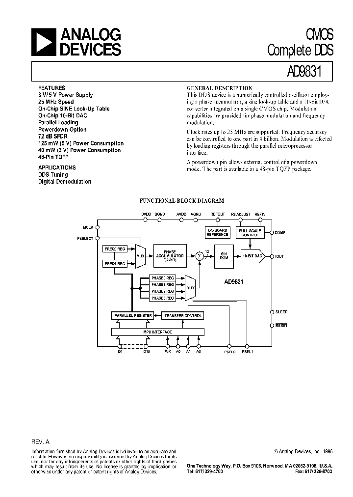 AD9831AST_429235.PDF Datasheet
