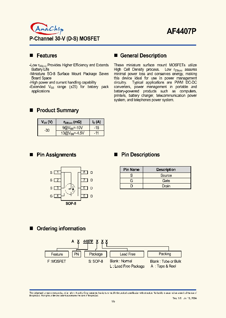 AF4407P_404199.PDF Datasheet