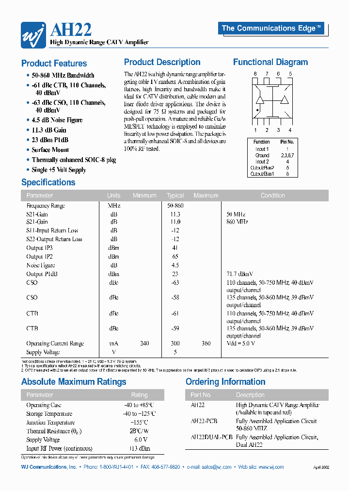 AH22-PCB_417004.PDF Datasheet