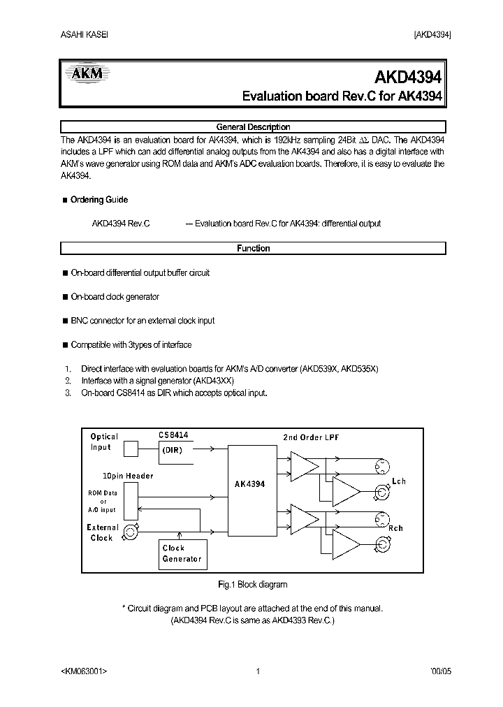 AKD4394_393514.PDF Datasheet