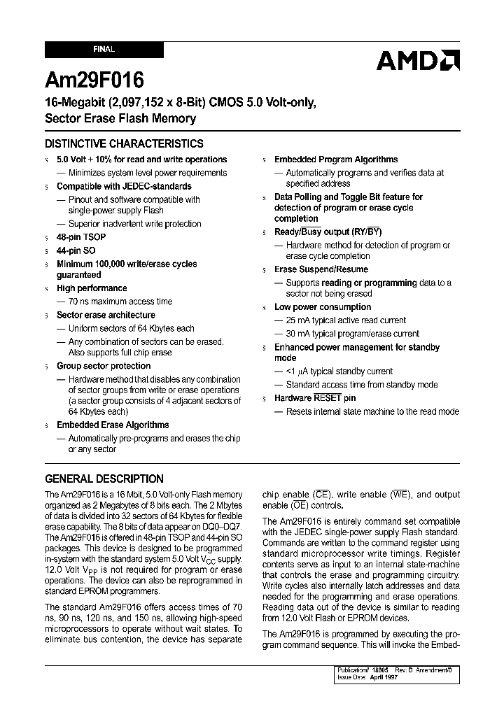 AM29F016-120SCB_393895.PDF Datasheet