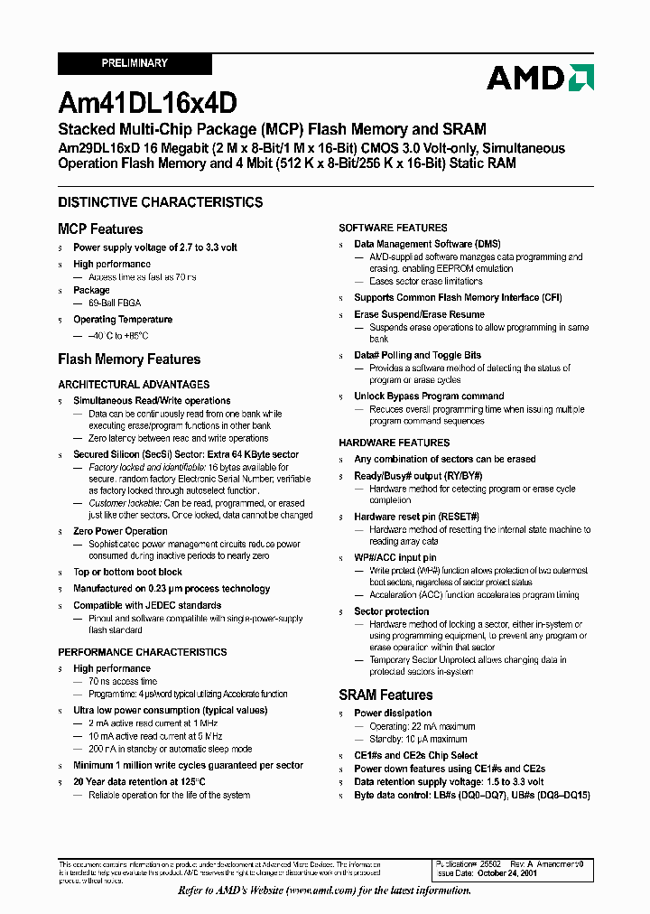 AM41DL16X4D_405420.PDF Datasheet