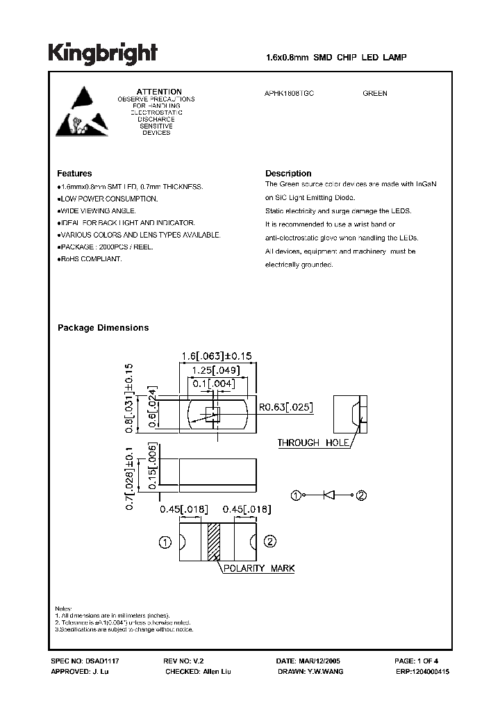 APHK1608TGC_424750.PDF Datasheet