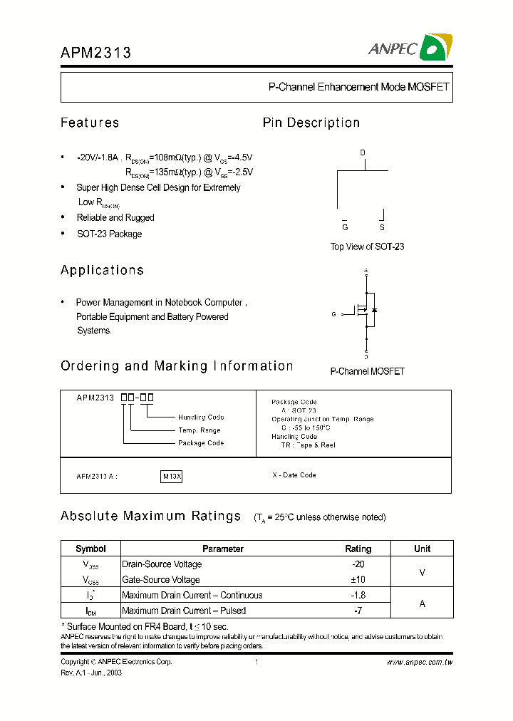 APM2313AC-TR_412225.PDF Datasheet