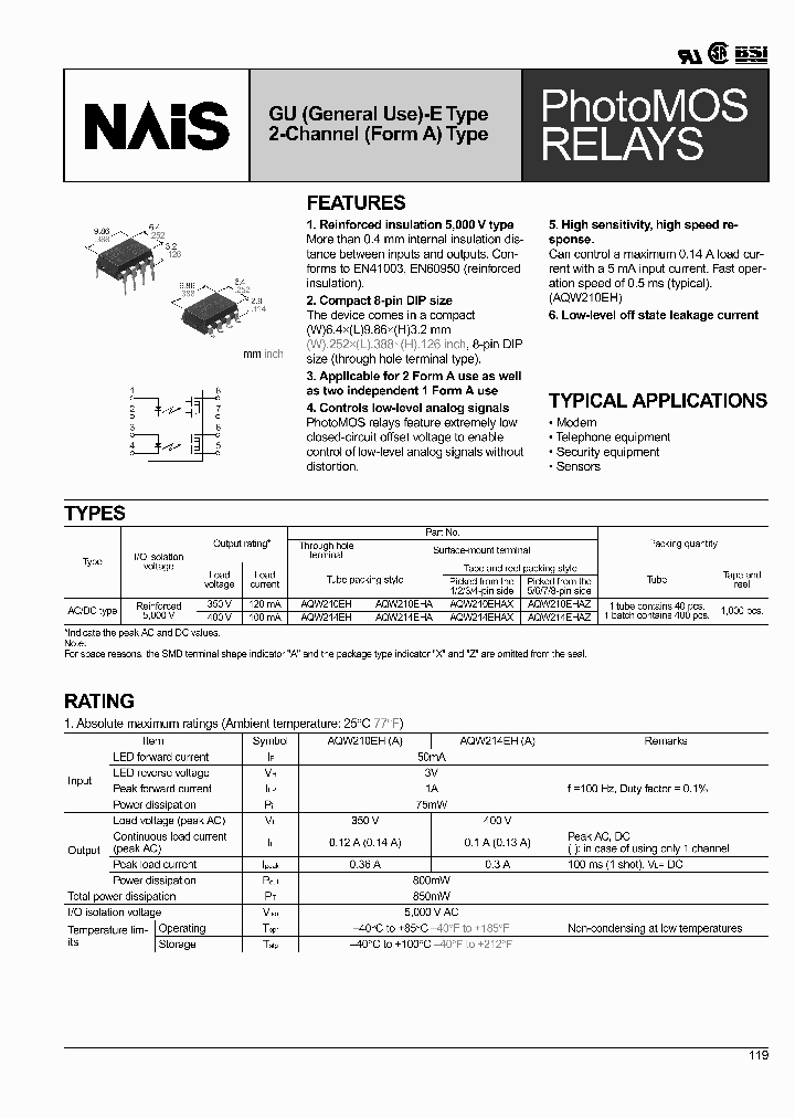 AQW214EHA_415491.PDF Datasheet