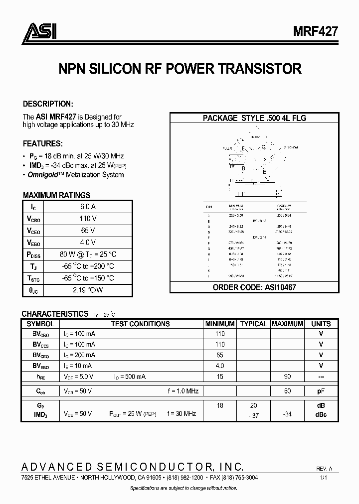 ASI10467_303725.PDF Datasheet
