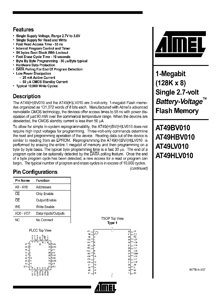 AT49LV010_279111.PDF Datasheet