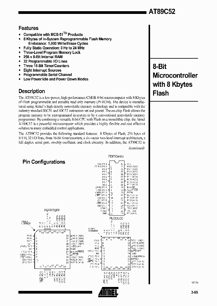 AT89C52_394431.PDF Datasheet