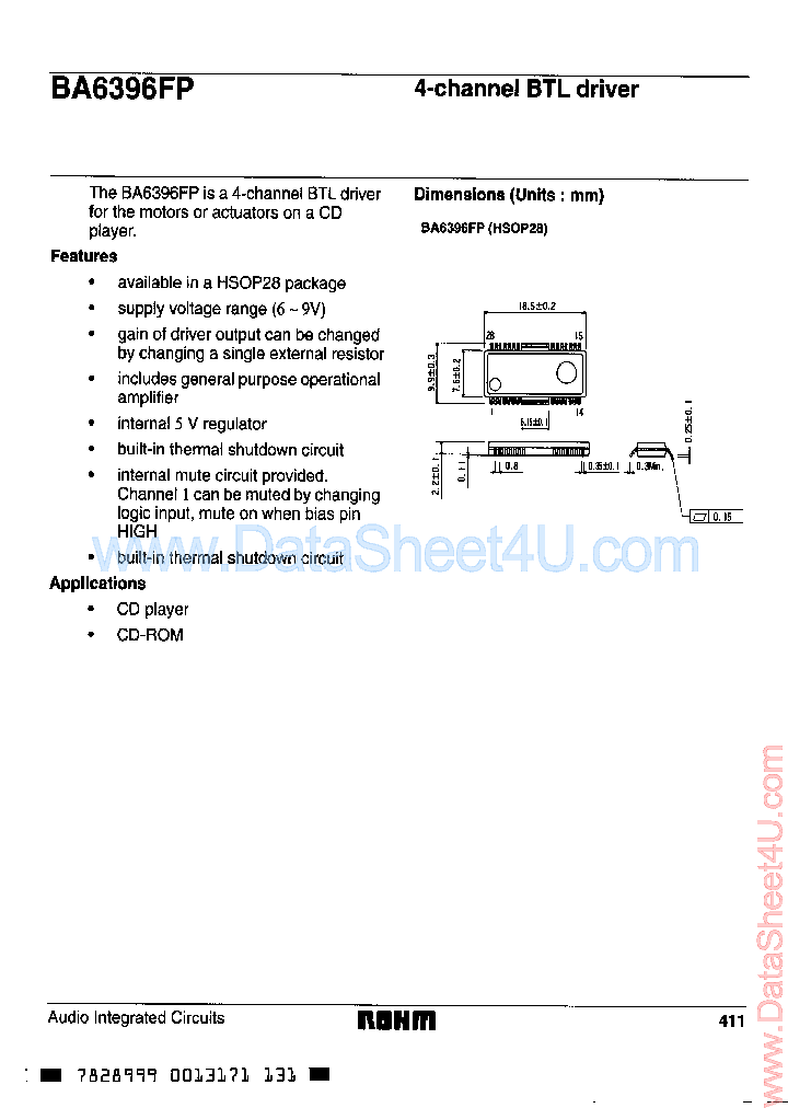 BA6396FP_389802.PDF Datasheet