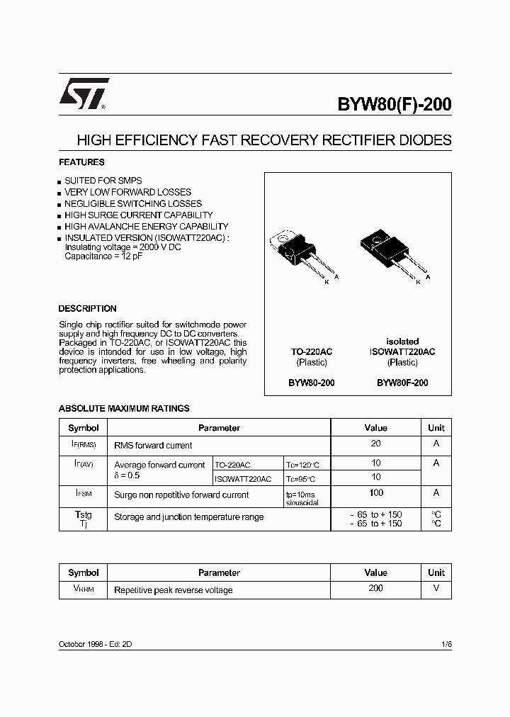 BYW80F-200_405086.PDF Datasheet