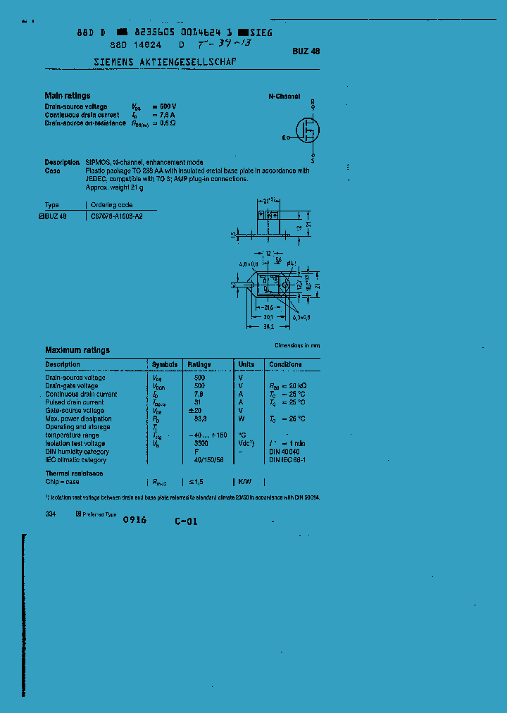 C67078-A1605-A2_405350.PDF Datasheet