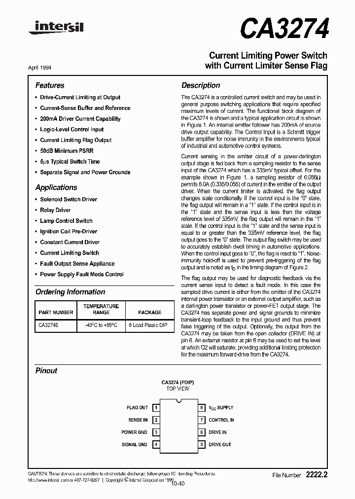 CA3274_405283.PDF Datasheet