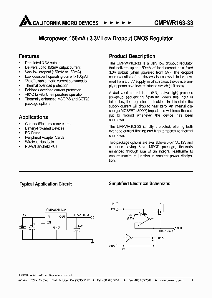 CMPWR163-3_300602.PDF Datasheet