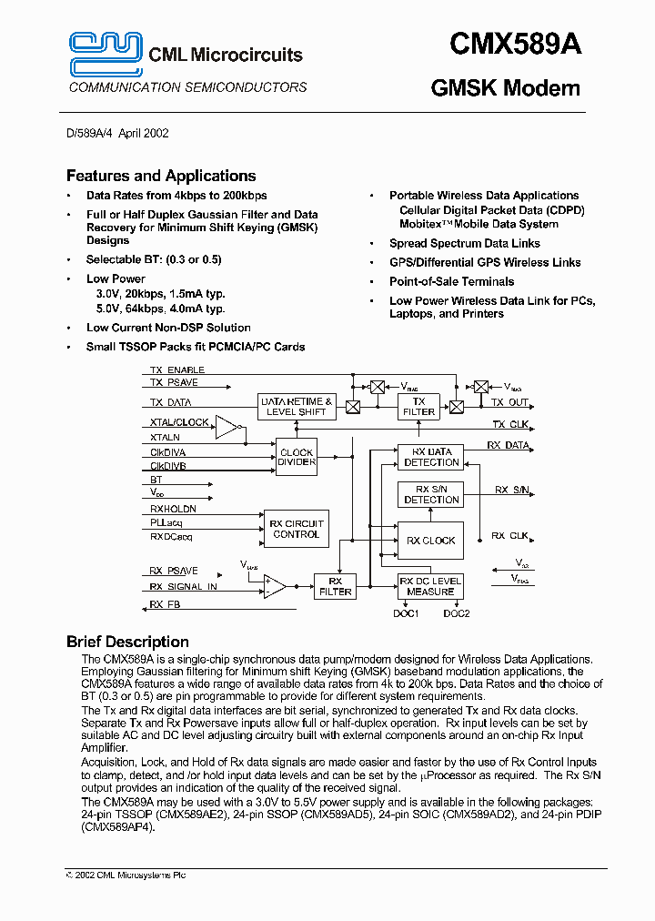 CMX589A_241719.PDF Datasheet