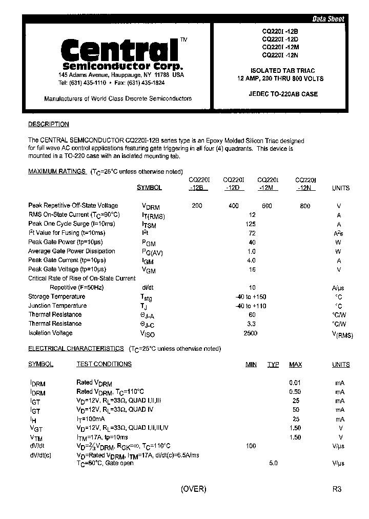 CQ220I-12D_407900.PDF Datasheet