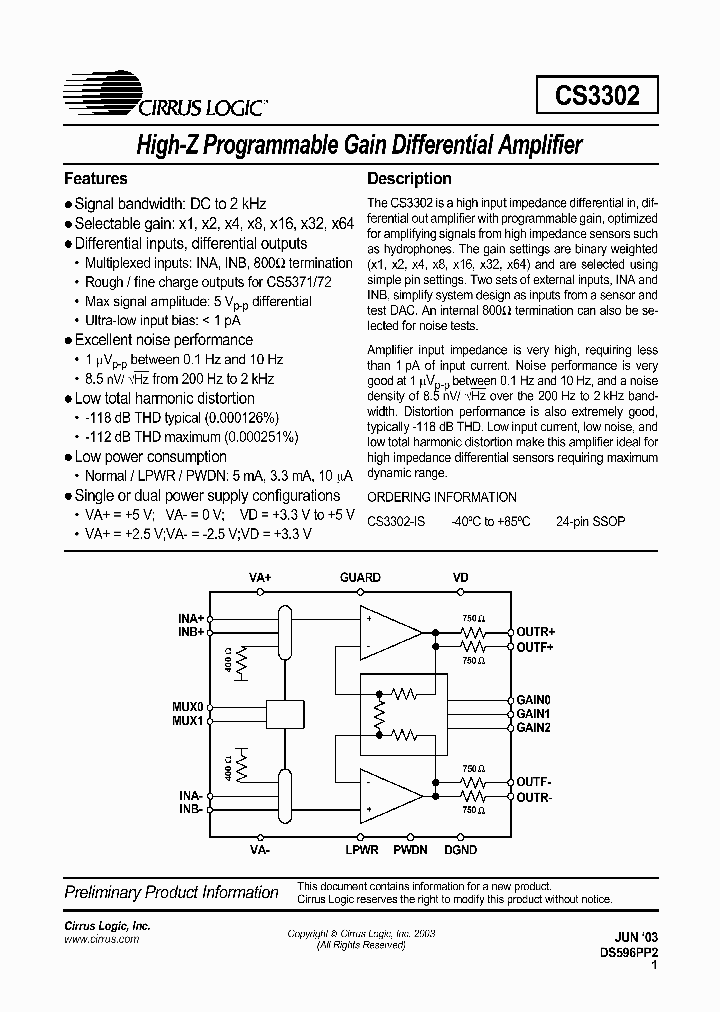 CS3302_398048.PDF Datasheet