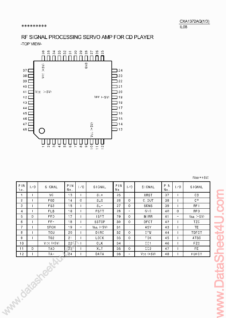 CXA1372AQ_394569.PDF Datasheet