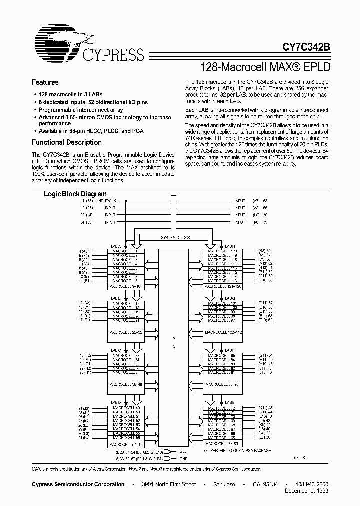 CY7C342B_395844.PDF Datasheet