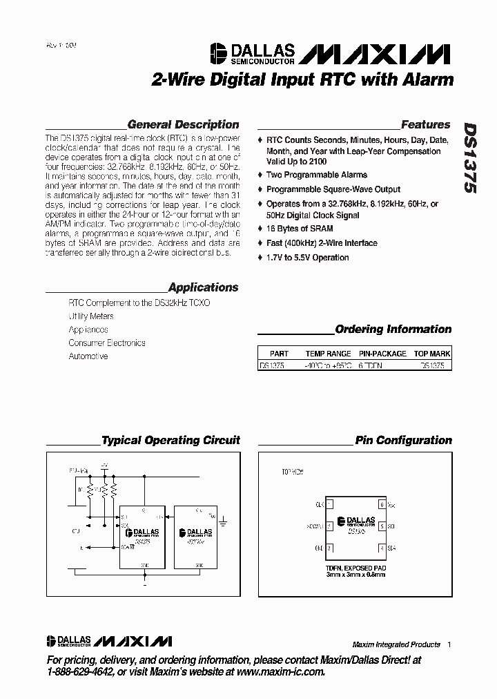 DS1375_393040.PDF Datasheet