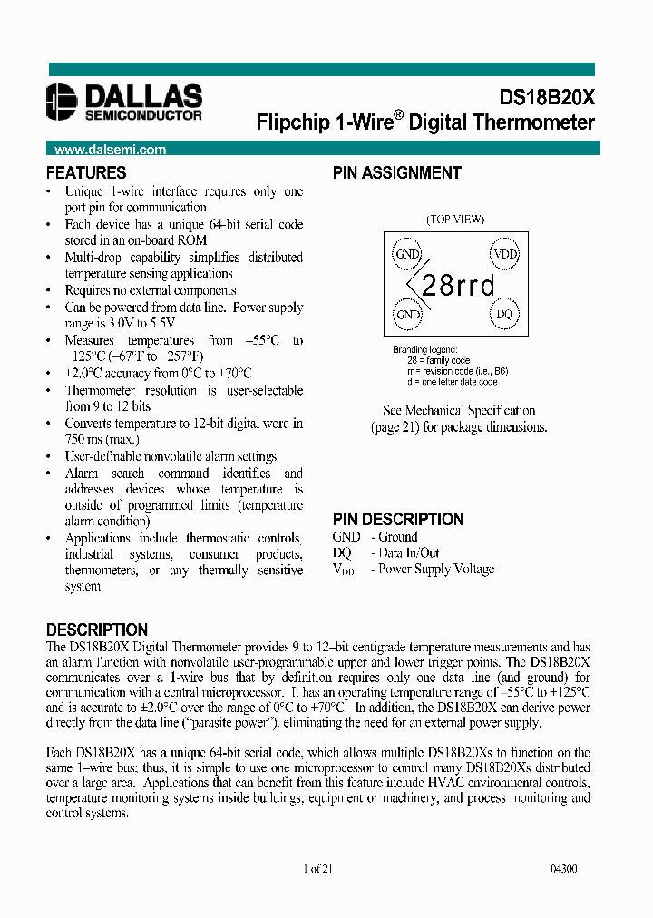 DS18B20X_428278.PDF Datasheet