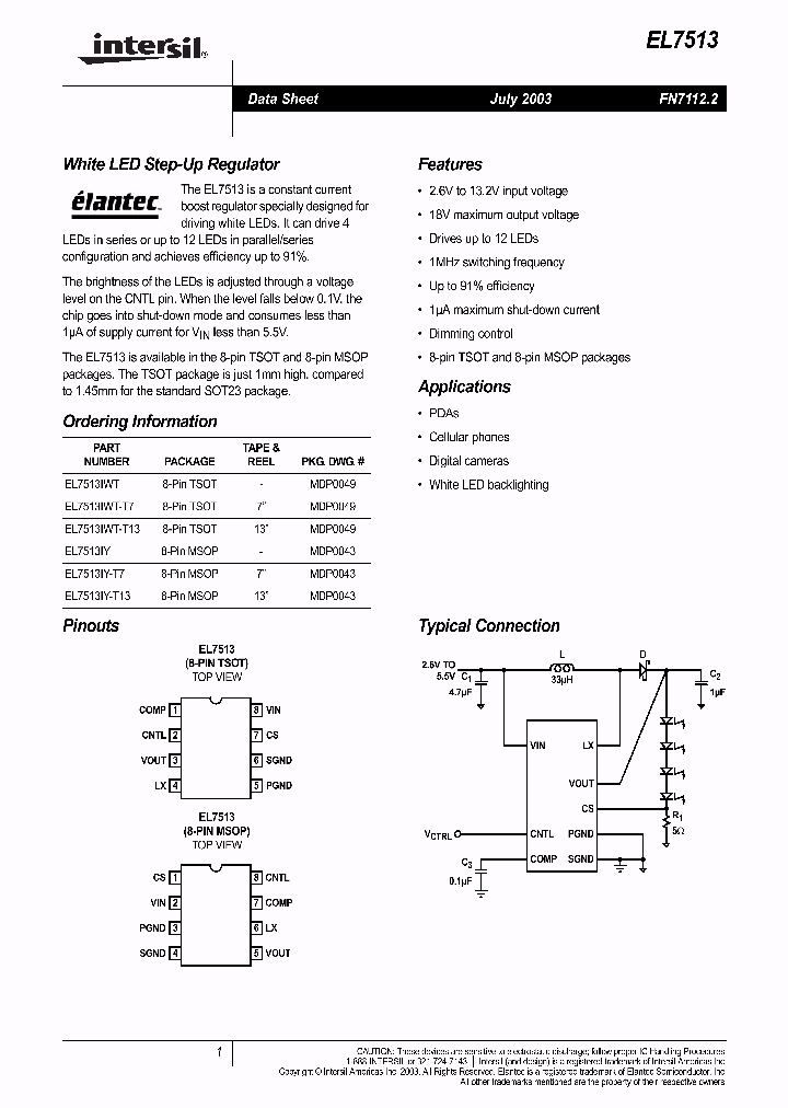 EL7513_416301.PDF Datasheet