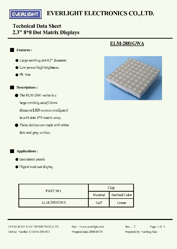 ELM-M2881GWA_427817.PDF Datasheet