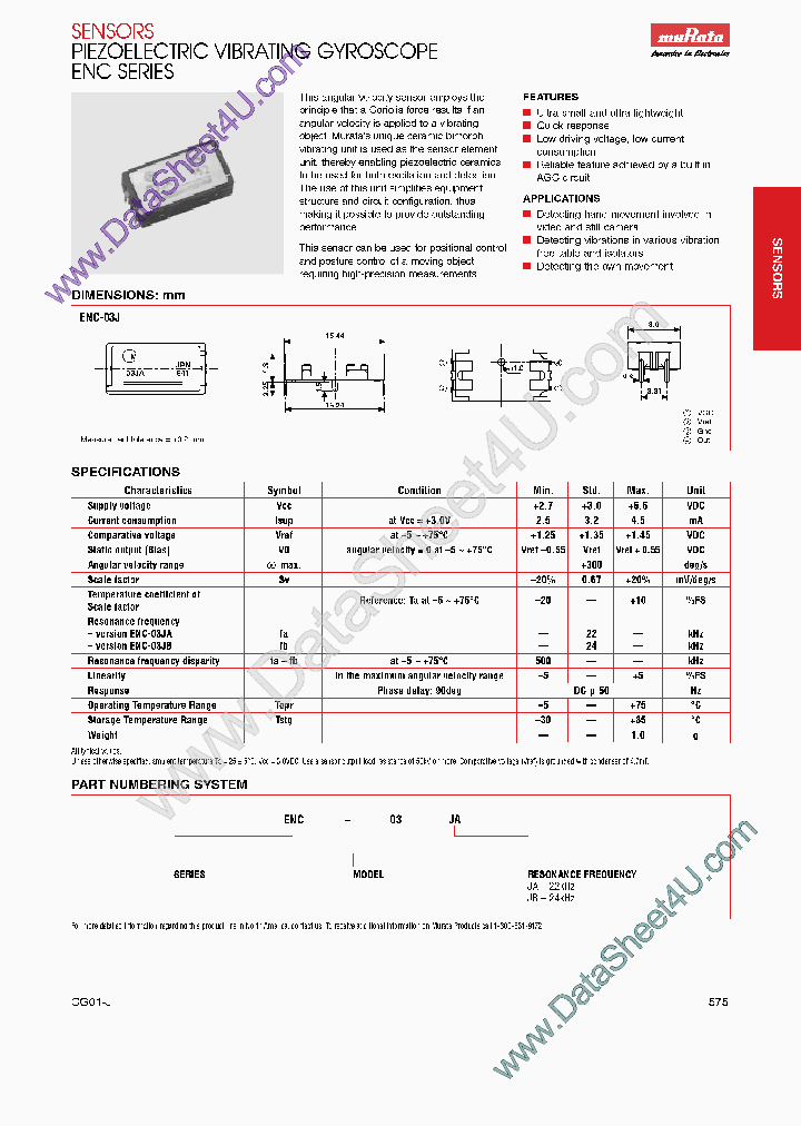 ENV-03XXX_431782.PDF Datasheet