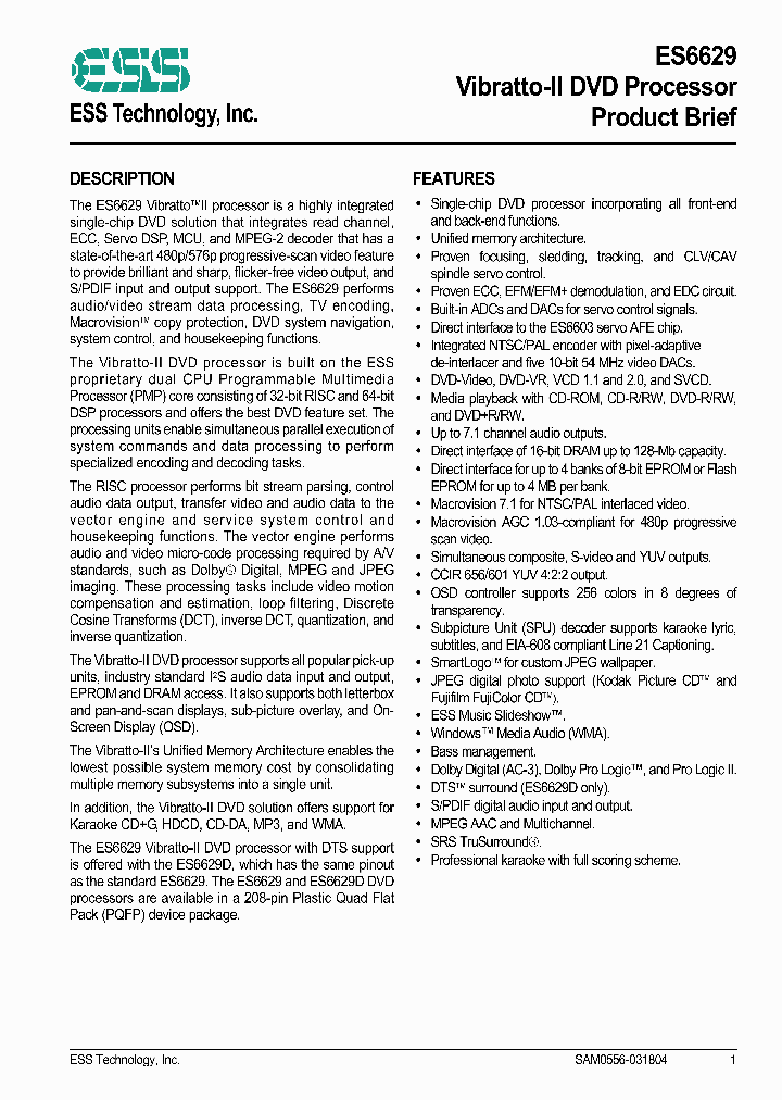 ES6603SF_435074.PDF Datasheet