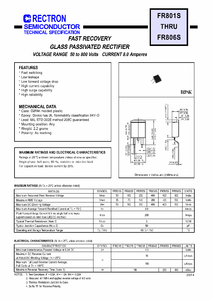 FR805S_408410.PDF Datasheet
