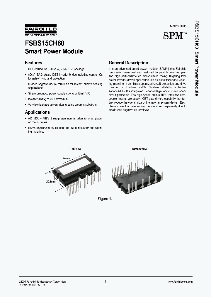 FSBS15CH60_418942.PDF Datasheet