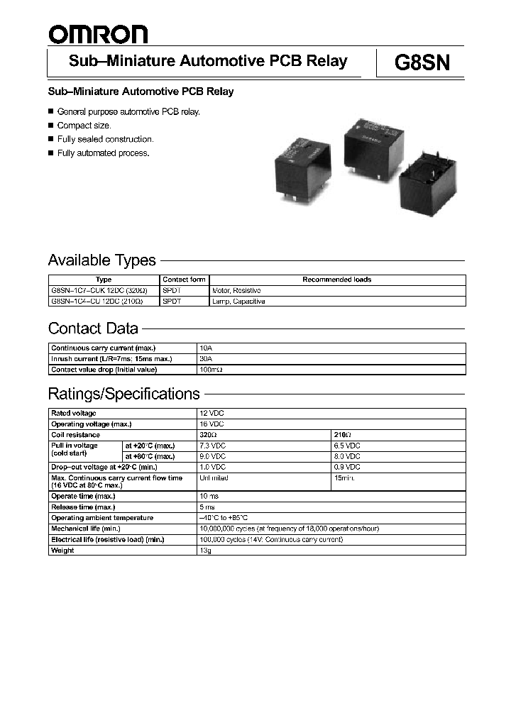 G8SN-1C4-CU_417172.PDF Datasheet