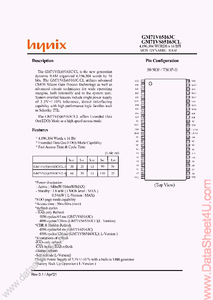 GM71VS65163CL_394295.PDF Datasheet