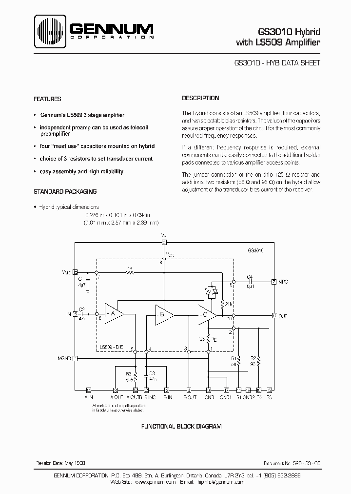 GS3010_397443.PDF Datasheet