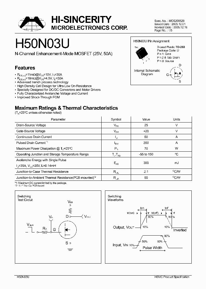 H50N03U_398615.PDF Datasheet