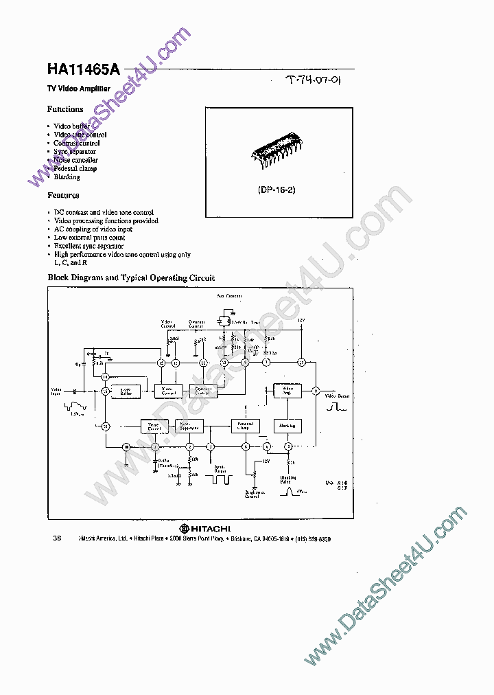 HA11465A_411274.PDF Datasheet