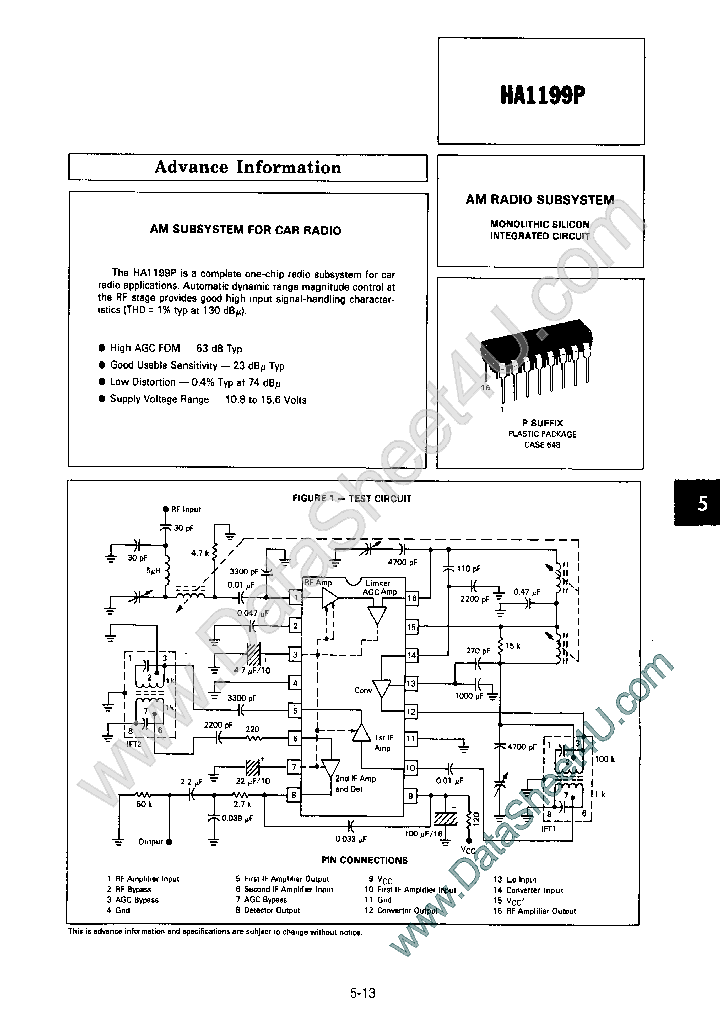 HA1199P_394619.PDF Datasheet