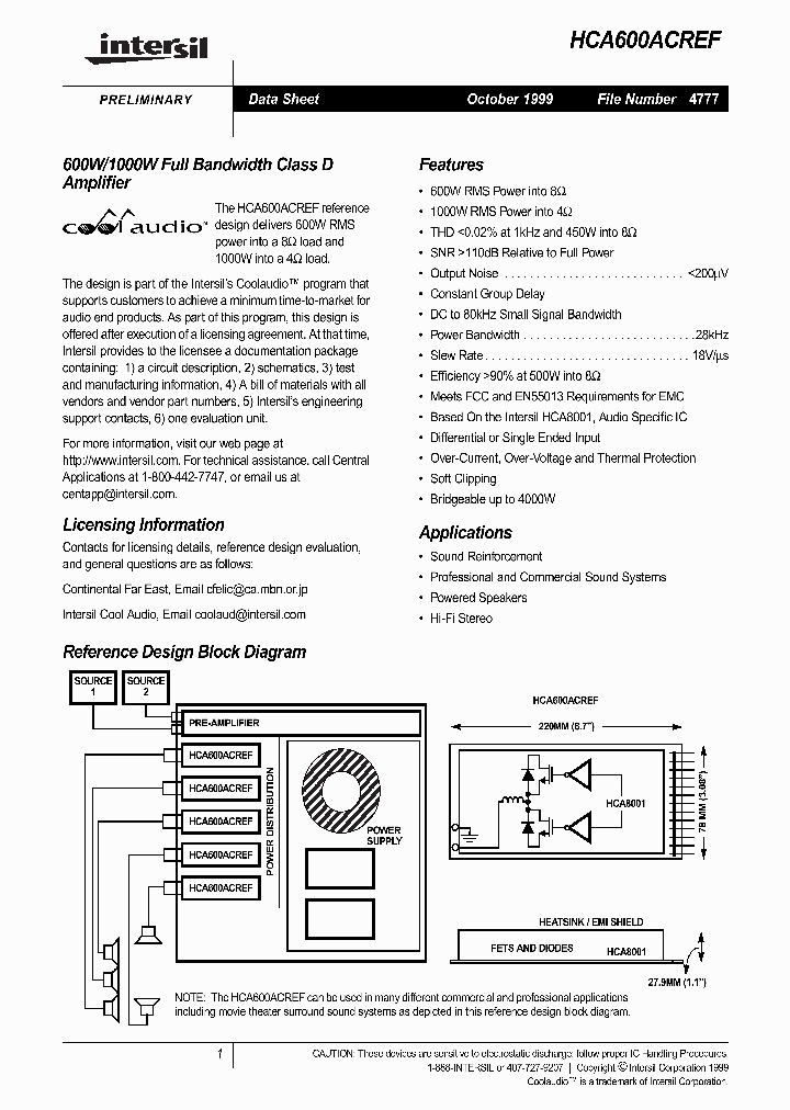 HCA600ACREF_391597.PDF Datasheet