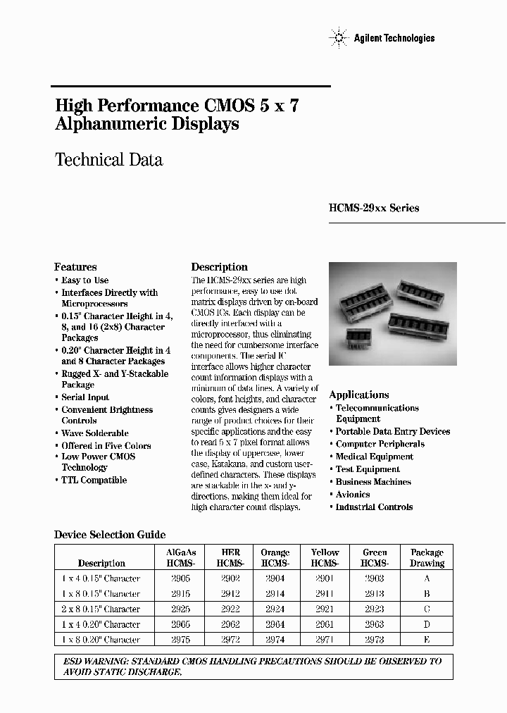 HCMS-29X5_387763.PDF Datasheet