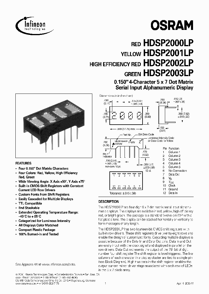 HDSP2003LP_204159.PDF Datasheet