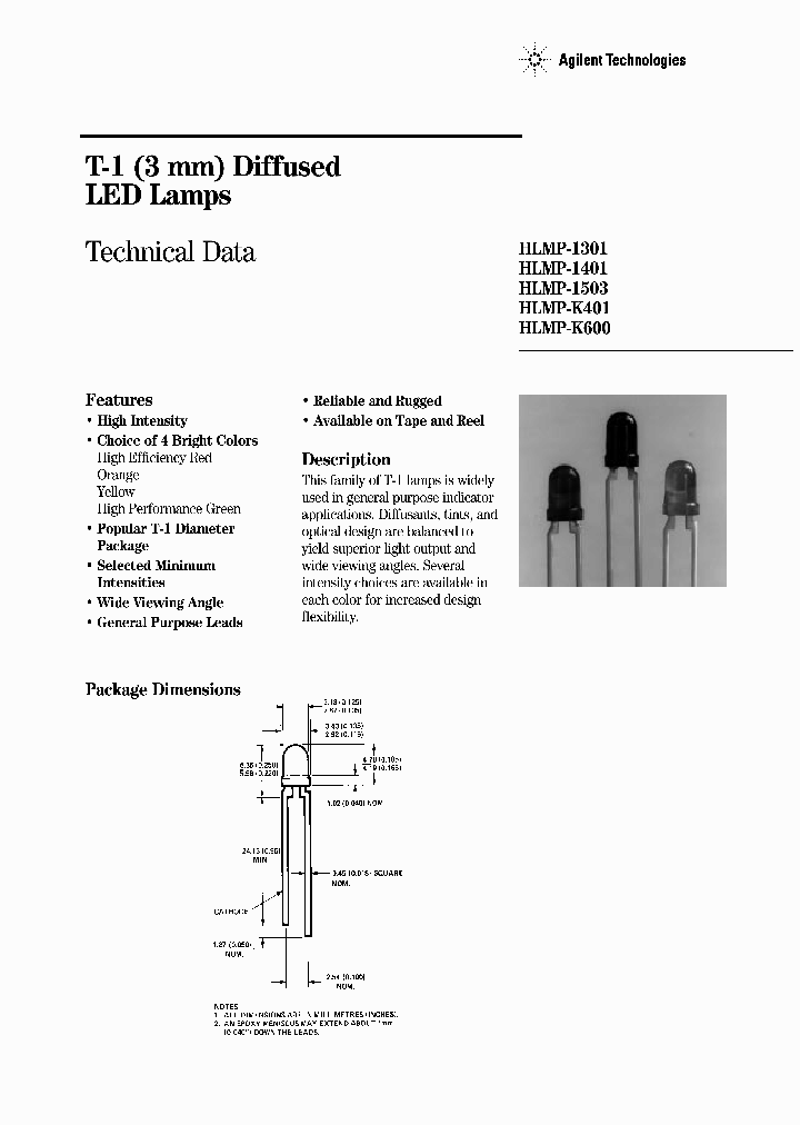 HLMP1301_397529.PDF Datasheet