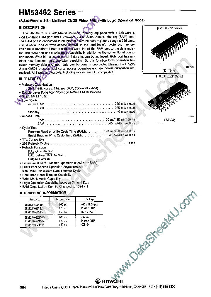 HM53462_391964.PDF Datasheet
