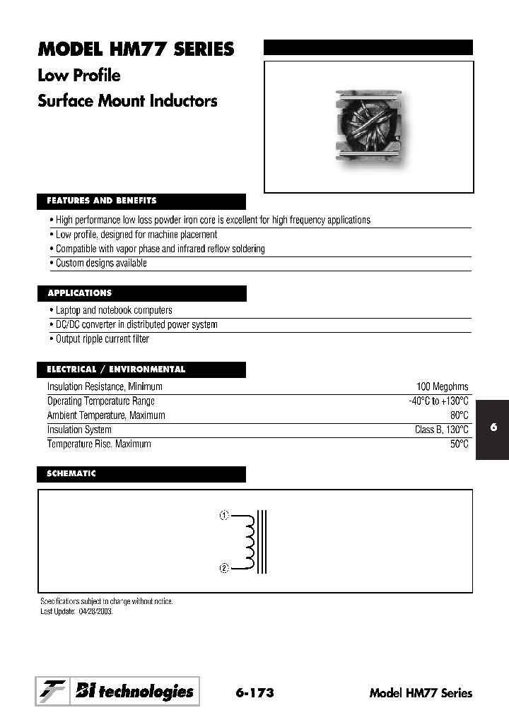 HM77-11003_135093.PDF Datasheet