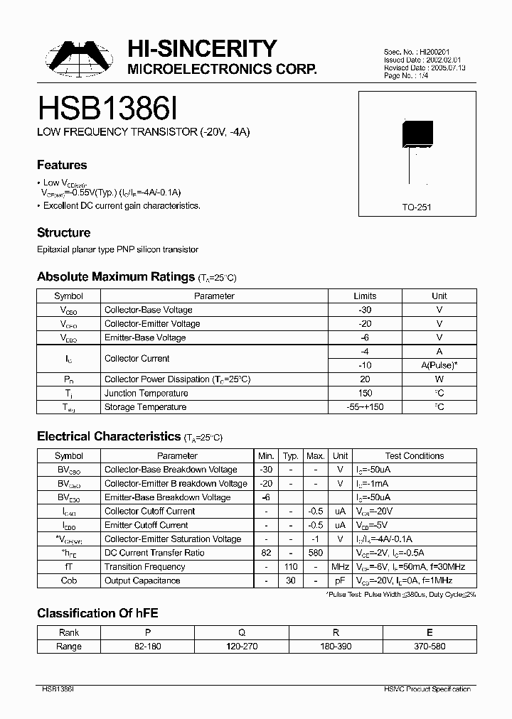 HSB1386I_408689.PDF Datasheet
