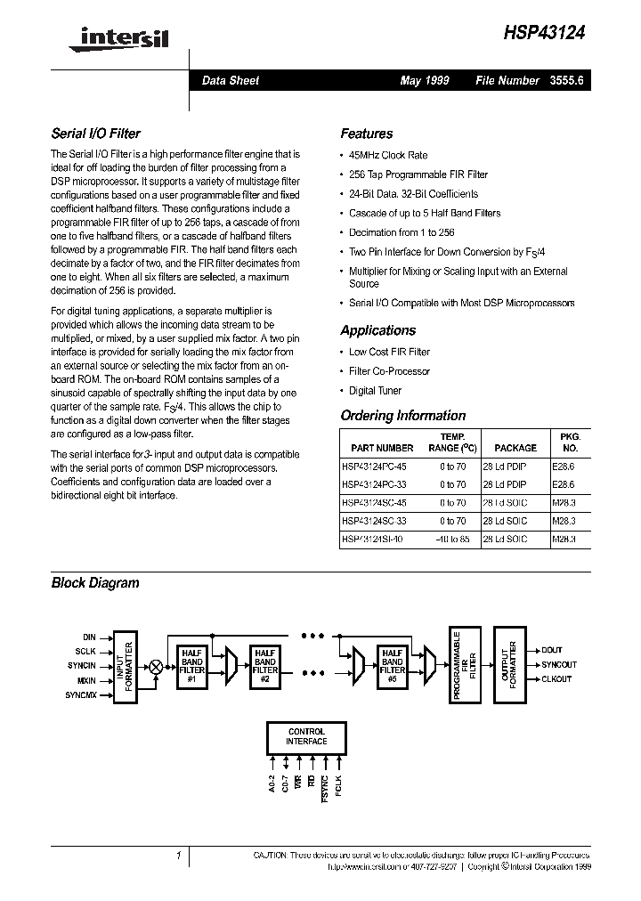 HSP43124_114323.PDF Datasheet