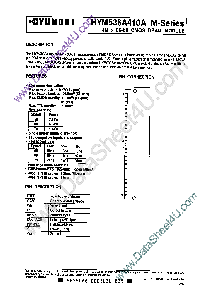 HYM536A410A_392187.PDF Datasheet