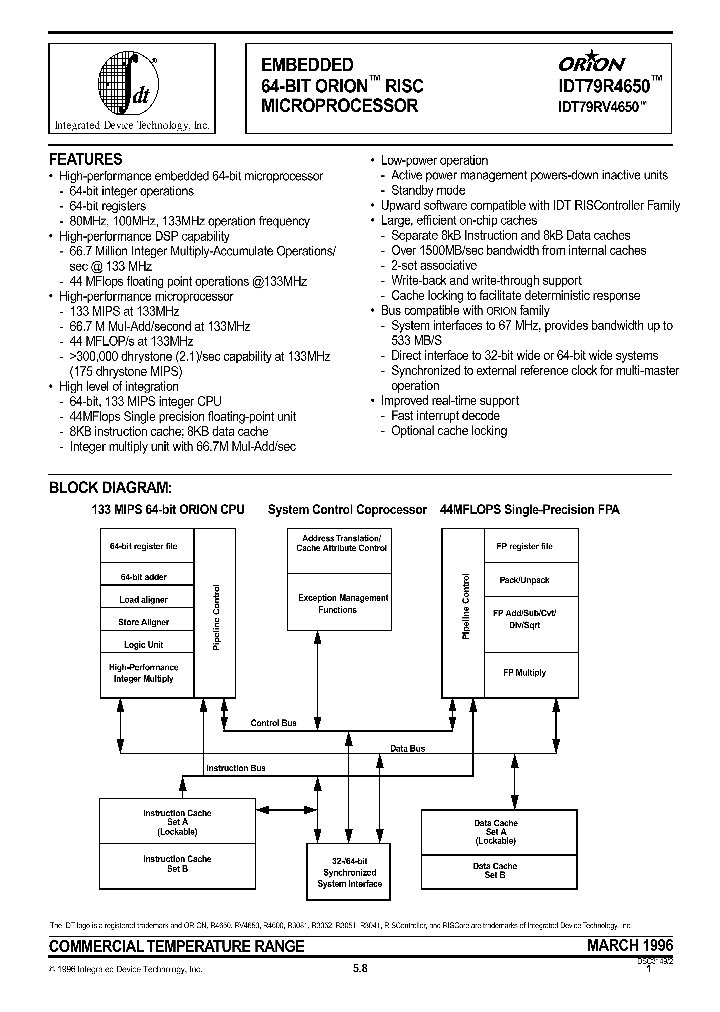 IDT79RV4650_108331.PDF Datasheet