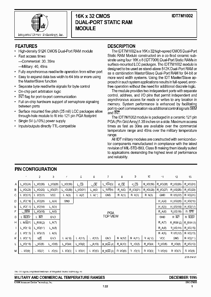 IDT7M1002_430109.PDF Datasheet