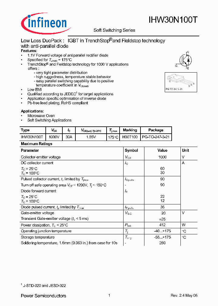 IHW30N100T_398353.PDF Datasheet